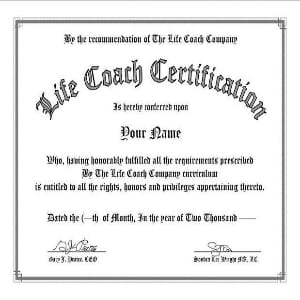 Does Life Coaching Certification work?