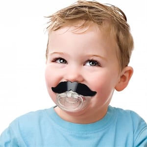 Does the Lil Shaver Mustache Pacifier work?