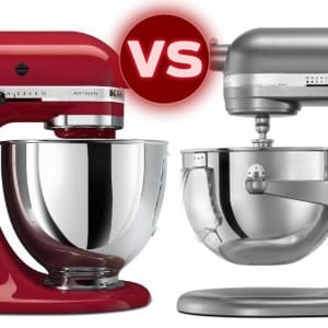 KitchenAid Artisan Stand Mixer vs. Professional 600 Series