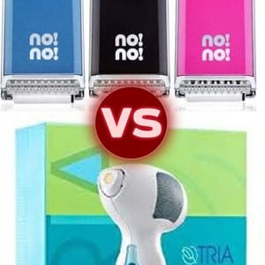 No No Hair Removal vs. Tria Laser