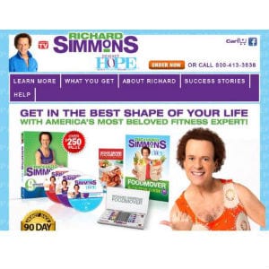 Does Richard Simmons Project Hope work