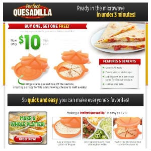 Does the Perfect Quesadilla work