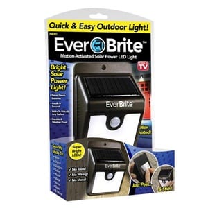 Does the Everbrite Motion Activated Solar Lights Work?
