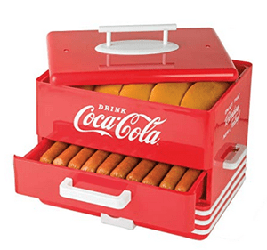 Does the Large Coca Cola Hot Dog Steamer Work?